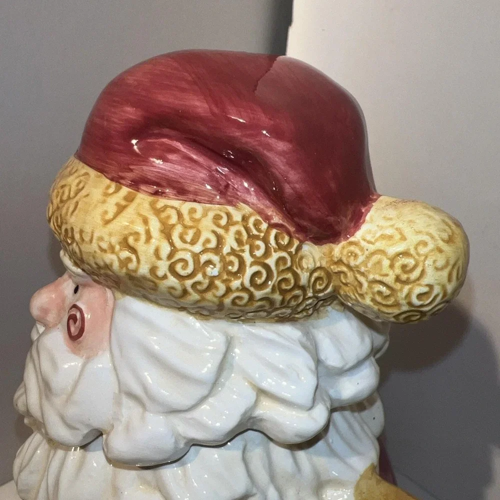 Santa Claus‎ Tea For One Set Ceramic Teapot and Mug Christmas Holiday Decor